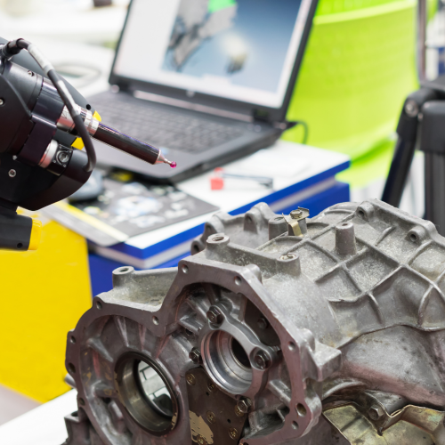 Digitalização a laser e engenharia reversa